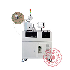 Автоматический станок обработки шлейфов с опрессовкой и лужением KS-R6N