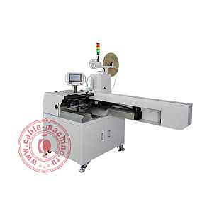 Автоматический станок обработки шлейфов с опрессовкой и лужением KS-T512